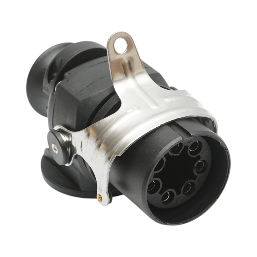 Presa universale per rimorchio a 7 pin 24 V codice OEM TM6009A Breckner Germany