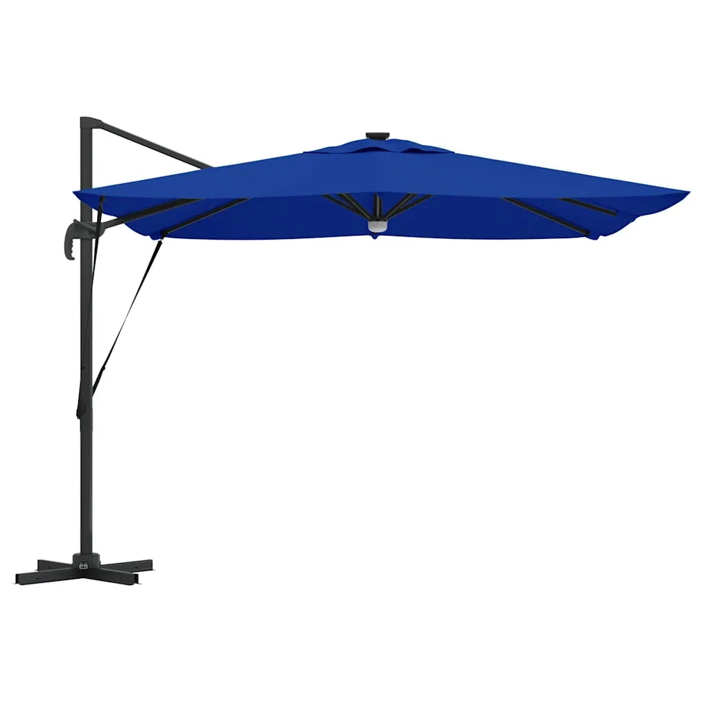 Ombrello | Parasol Roma Blu 286 x 284 x 270 cm Alluminio e Poliestere