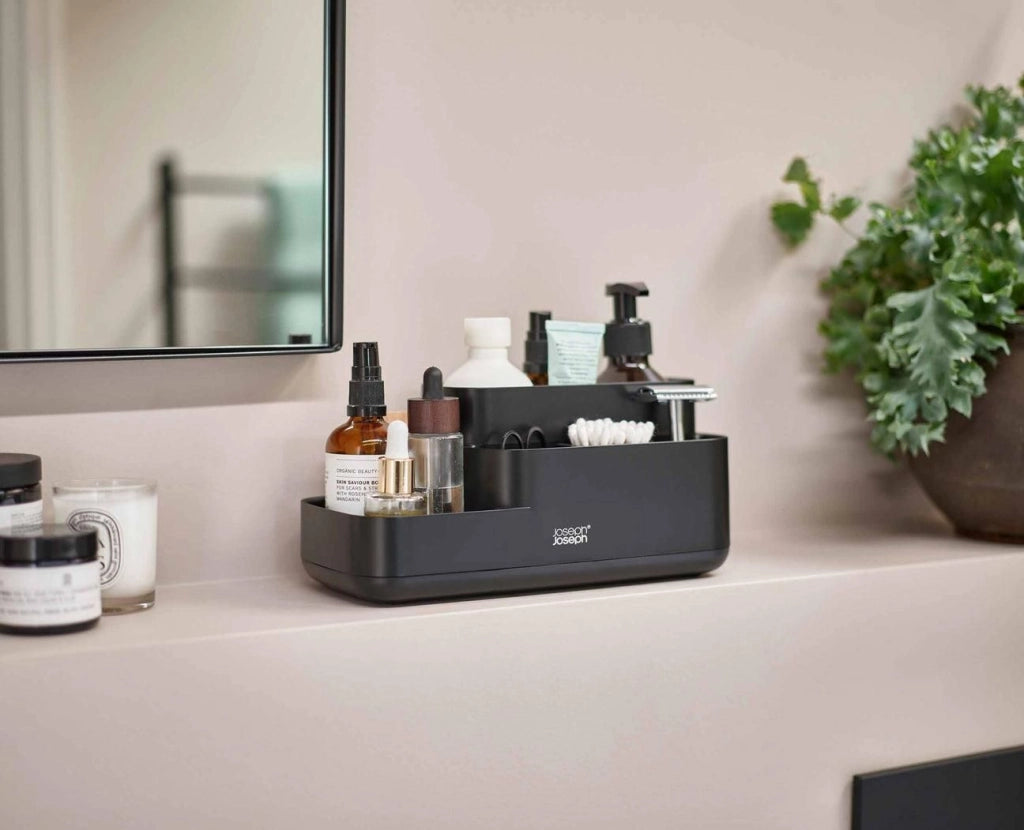 Joseph Joseph 70600 contenitore per il bagno Nero Organizzatore da bagno