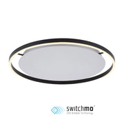 Plafoniera LED rotonda RITUS 58,5cm 28W antracite Neuhaus