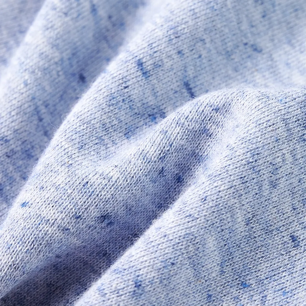 Pantaloncini per Bambini con Coulisse Blu MÃ©lange 128