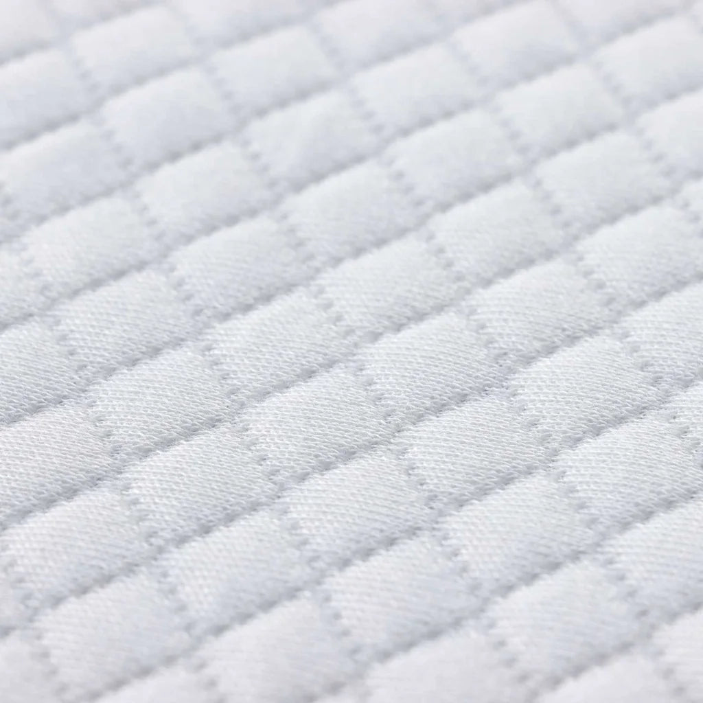 Topper per materasso Bianco 90 x 200 cm Tessuto Jacquard 4106234