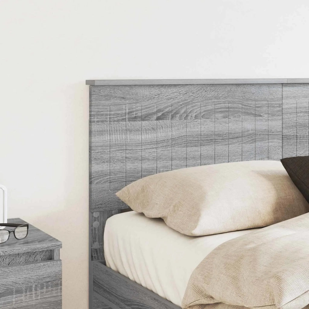 Testiera | Testata Grigio Sonoma Legno multistrato