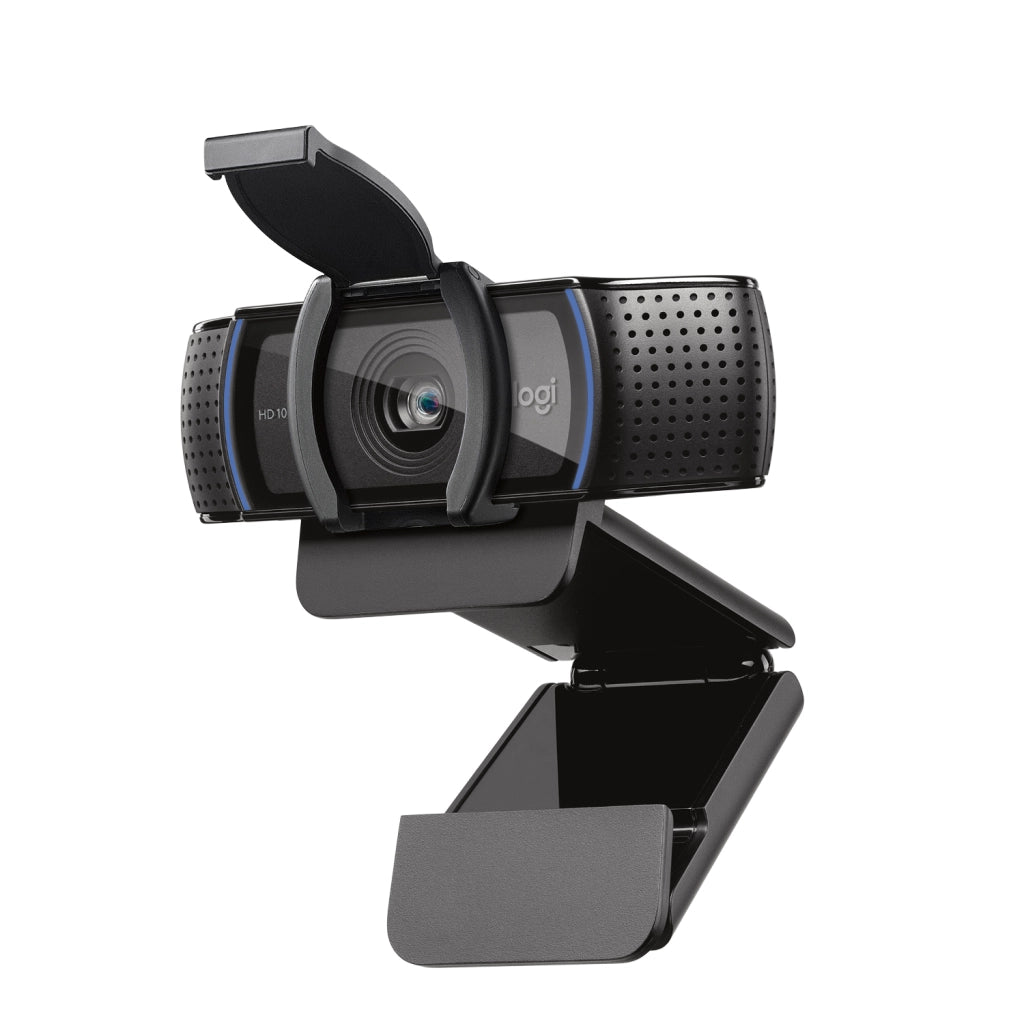 Logitech c920s hd pro webcam, videochiamata full hd 1080p/30fps, audio stereo ‎chiaro, ‎correzione luce hd, privacy shutter, per skype, zoom, facetime, hangouts, ‎‎pc/mac/laptop/tablet/xbox‎, nero - 960-001252