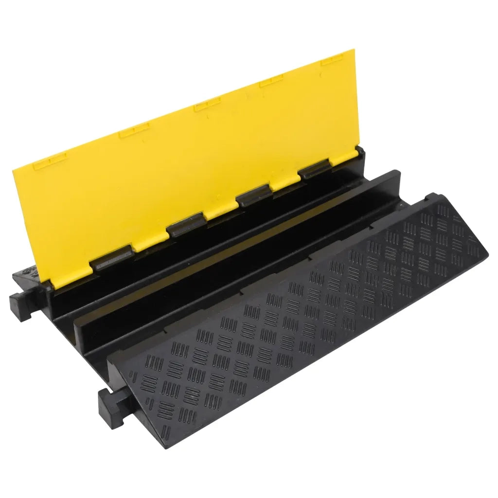 Dosso Passacavi con 2 Canali 90 cm in Gomma 150966