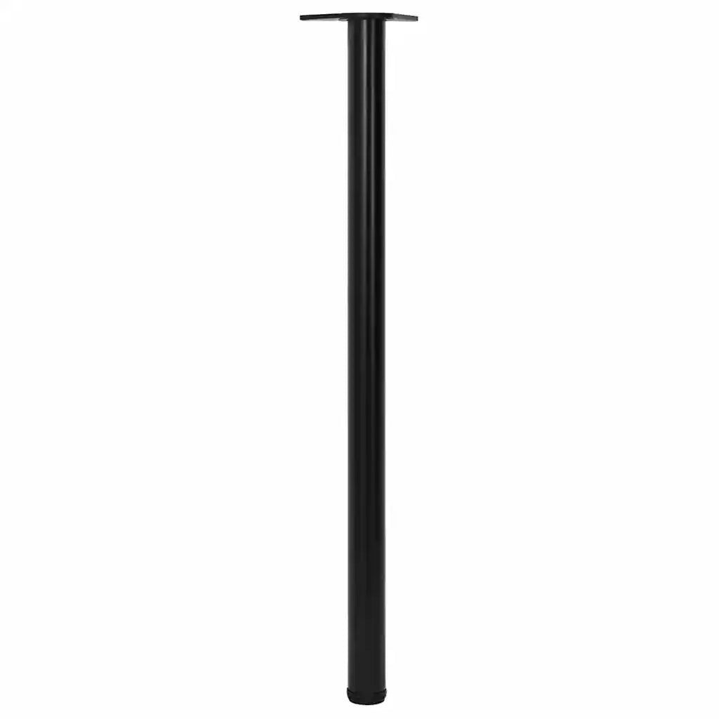 Gambe Tavolo 4 pz Regolabili Nere 1100 mm cod mxl 73578