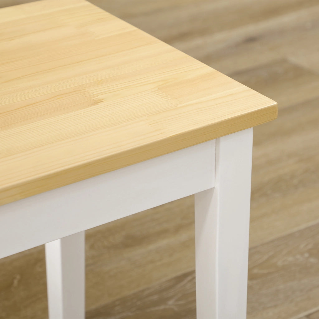 PANCA 2 posti 102x36x45 cm legno naturale