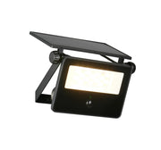 Proiettore LED solare 10W nero CCT PIR IP54 MOURA RL