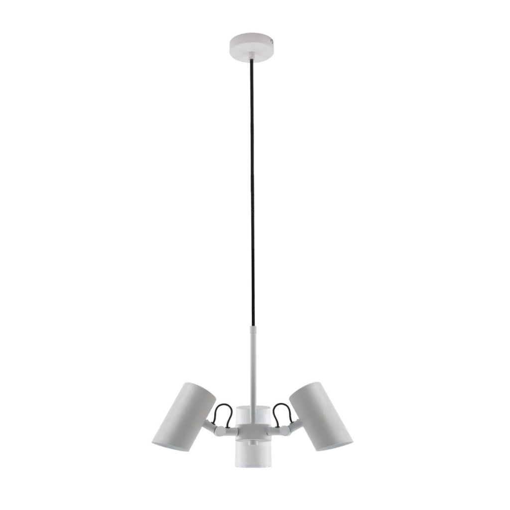 Lampadario Kanlux AGZAR bianco 3 luci E14 orientabile