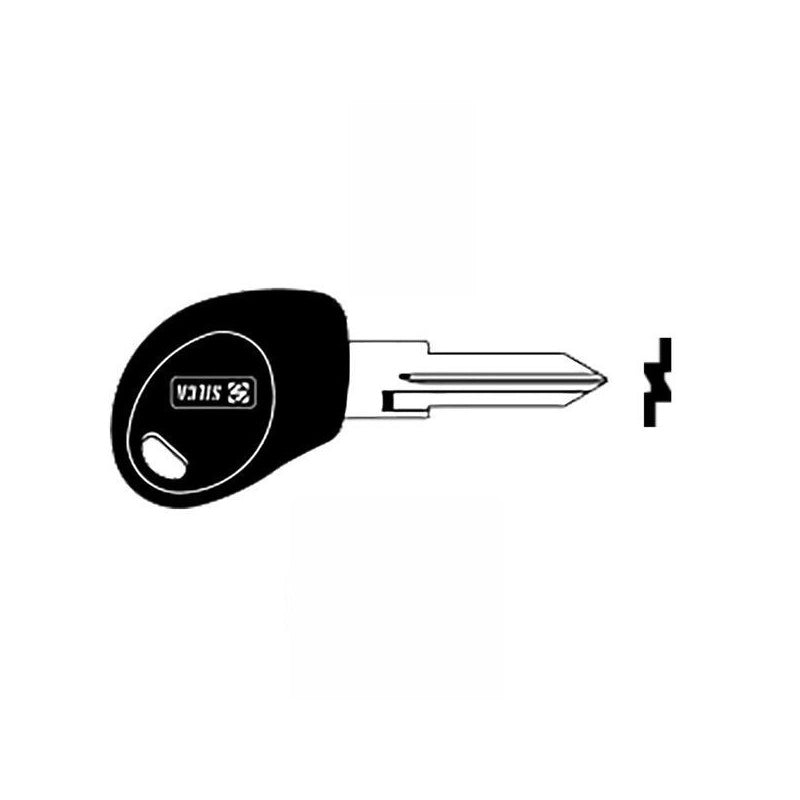 Gt10Bte Chiave Transponder No Chip Fiat