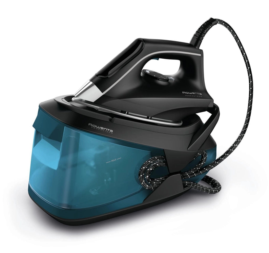 Rowenta VR8317 Powersteam Ferro da stiro con caldaia 2400 W 1,7 L 6,1 bar Piastra Microsteam 400 colore Nero