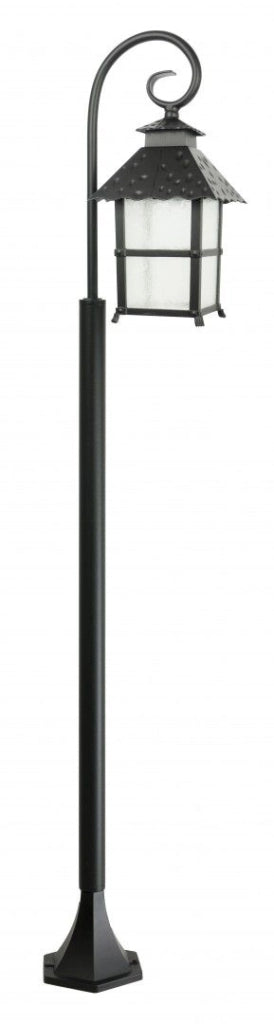 Lampione da esterno 146cm SU-MA Cadiz nero E27 IP43