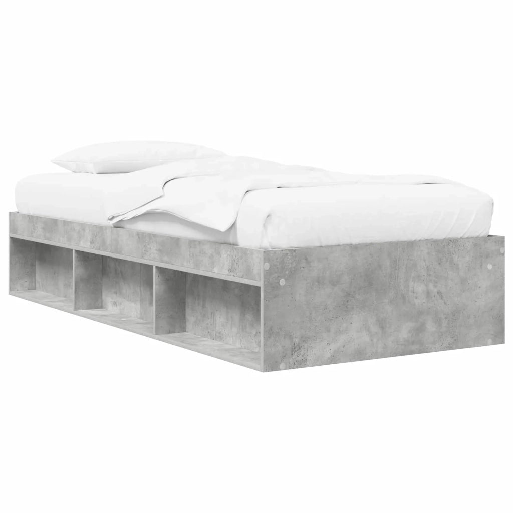 Telaio del letto con storage Grigio Cemento 80 x 200 cm 3429522