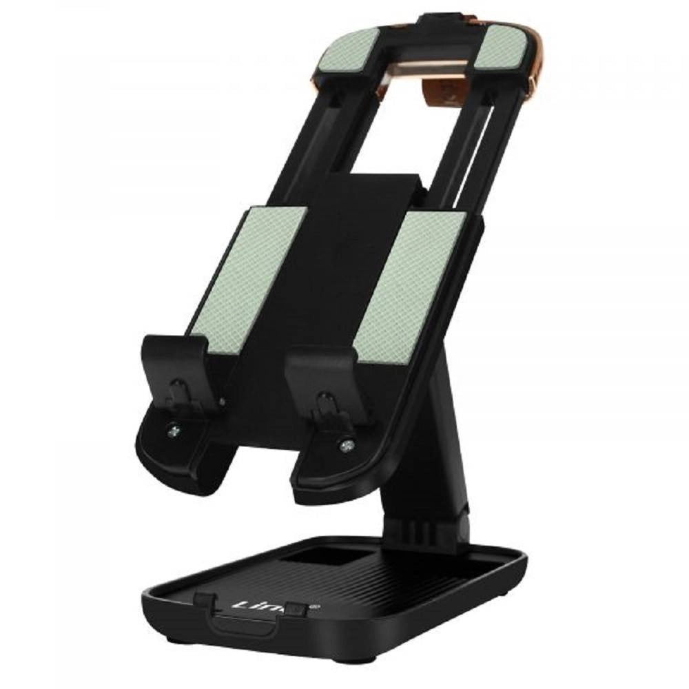 Trade Shop - Supporto Da Scrivania Per Smartphone Tablet Con Regolabile Pieghevole Hd3572 -