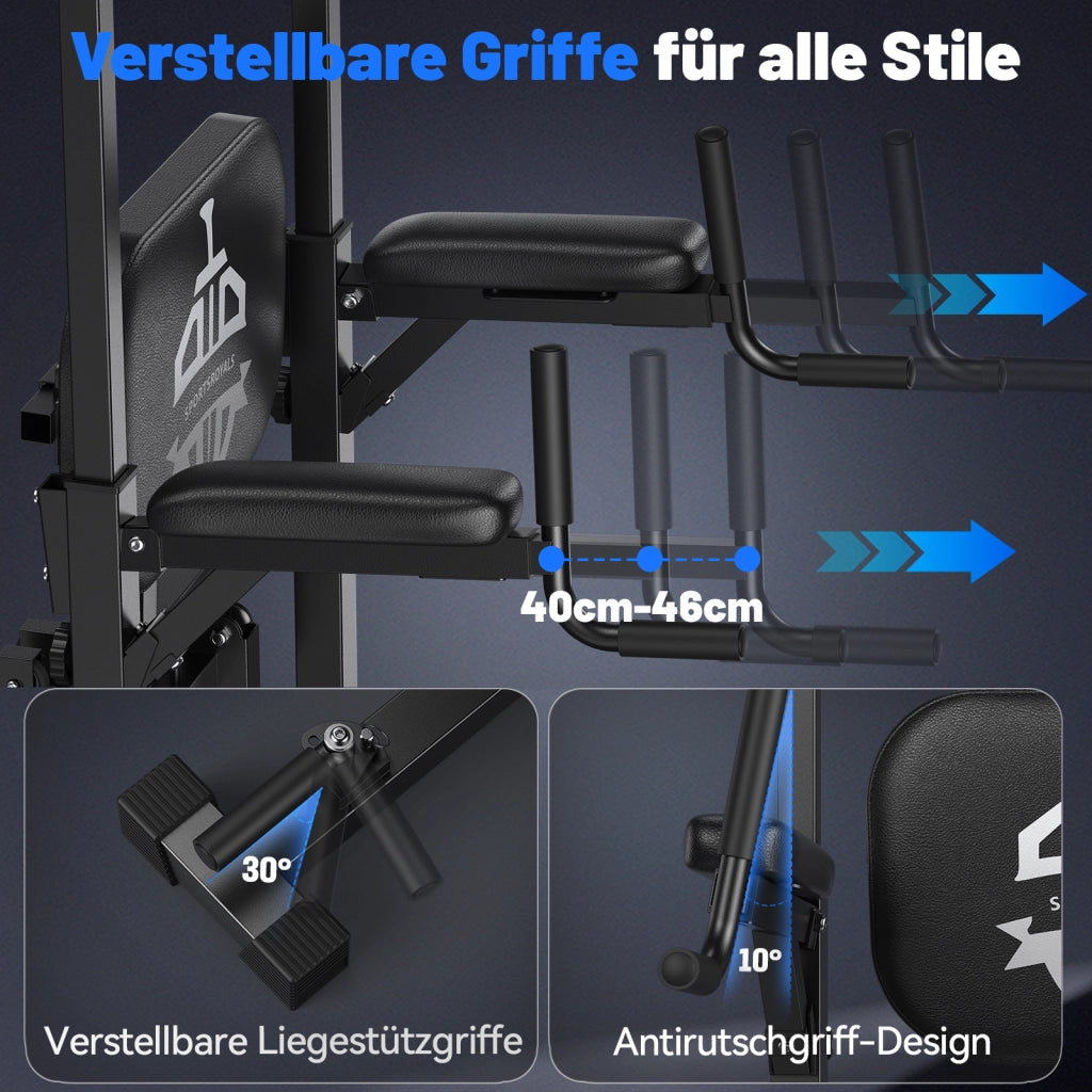 Power Tower Dip Station ¨C Minimal ¨C 204 kg