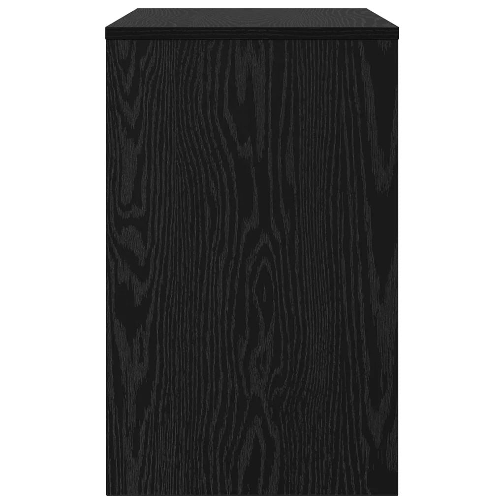 Tavolino da salotto 3 pcs Rovere Nero Legno multistrato 883536