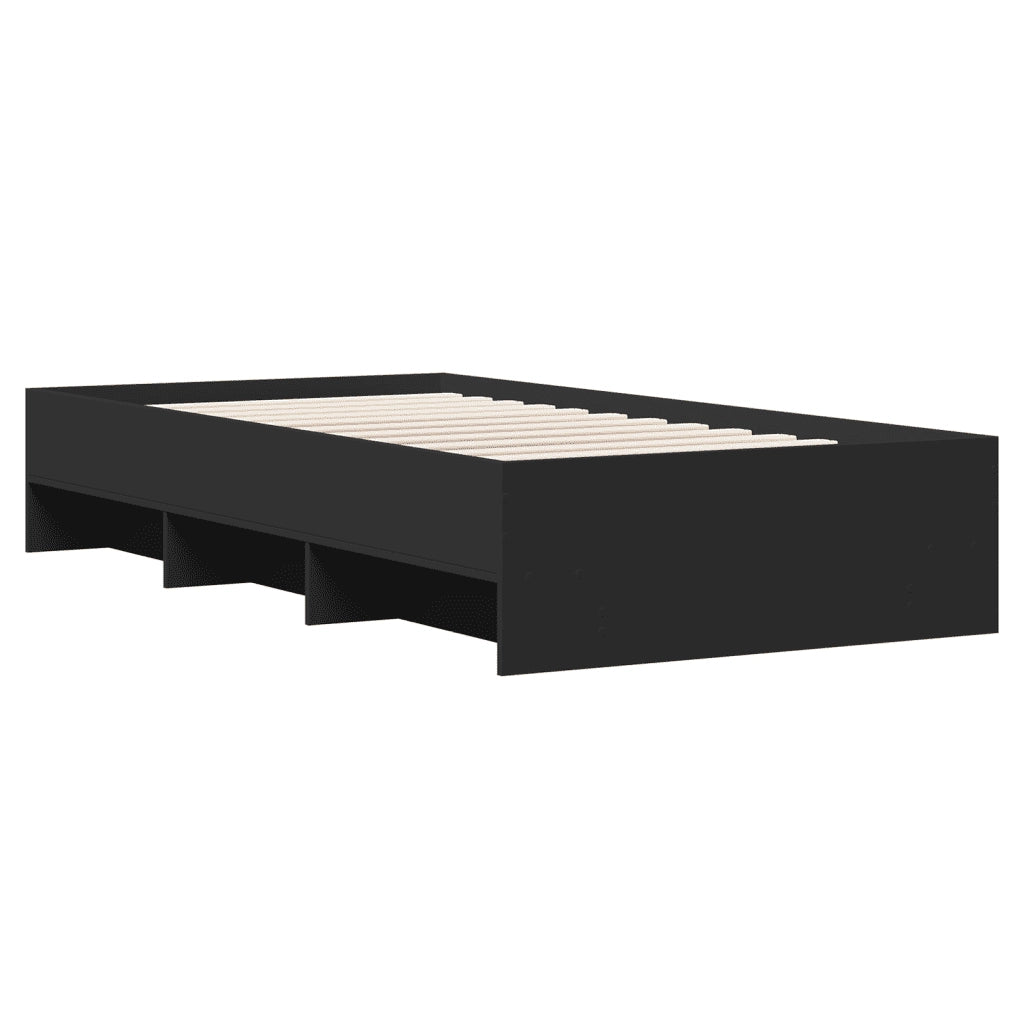 Giroletto Nero 90x200 cm in Legno Multistrato 3295675