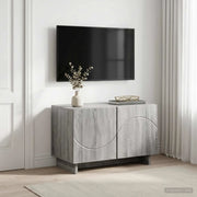 Supporto TV 60 x 34.5 x 40 cm Sonoma grigio 8011564