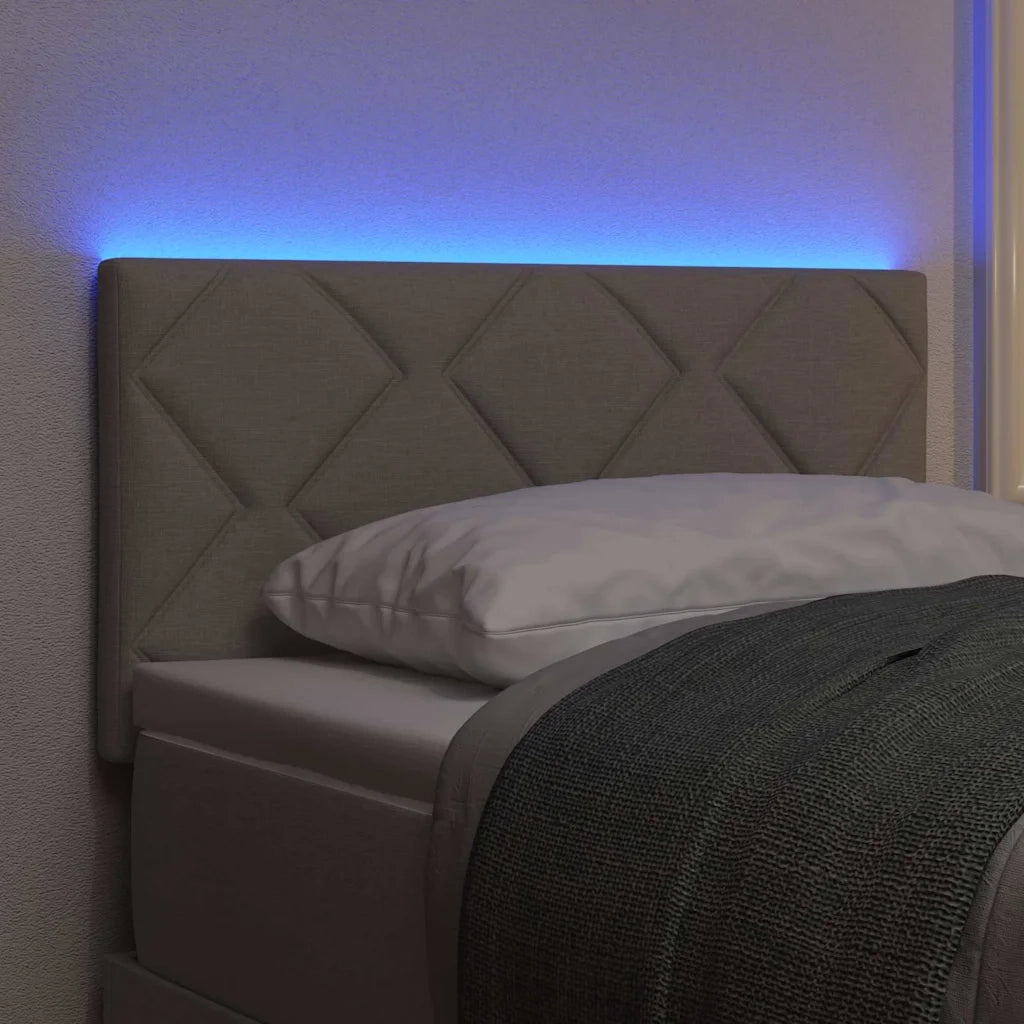 Testiera | Testata LED Talpa 80 cm Tessuto