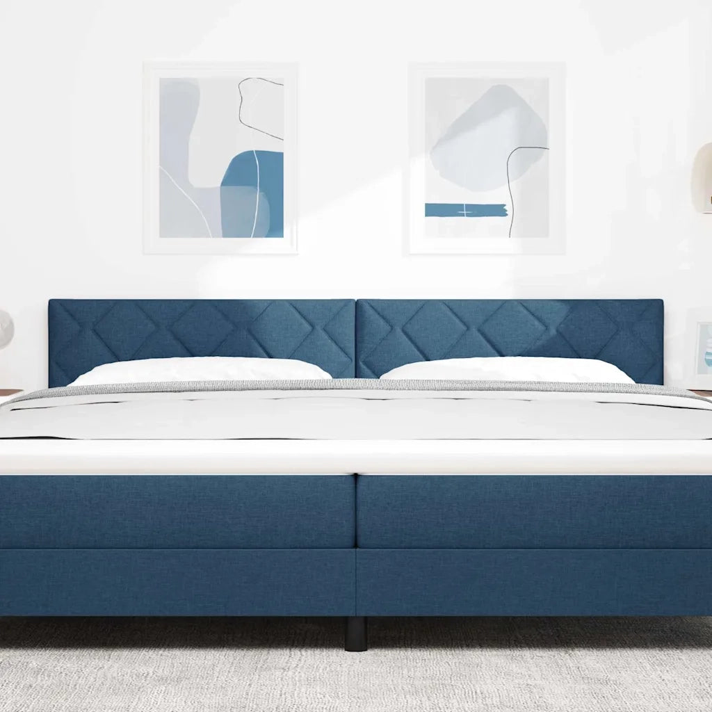 Testiera | Testata LED Blu 200 cm Tessuto