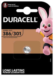 Duracell Pila D301/386 Set 10 Pezzi - Cfg