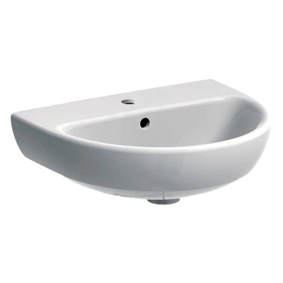 Lavabo sospeso Geberit 45 cm in ceramica bianco  Selnova