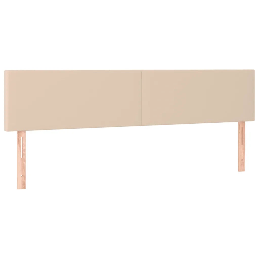 Letto matrimoniale | Letto per adulti | Giroletto senza Materasso Cappuccino 120x190 cm in Similpelle