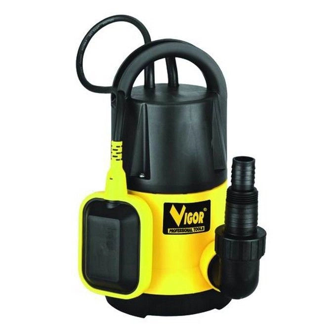 Vigor SUB 003 Elettropompa Sommersa Automatica per Acque Chiare 250 W 220V 1-1-2'' M IPX8 colore Nero