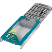 Inserti Torx in Set da 17 Pz Taglio Croce PH PZ Wolfcraft