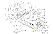 120042 SCATOLA MOTORE LATO LEVA AG FUTURE KV10 RICAMBIO