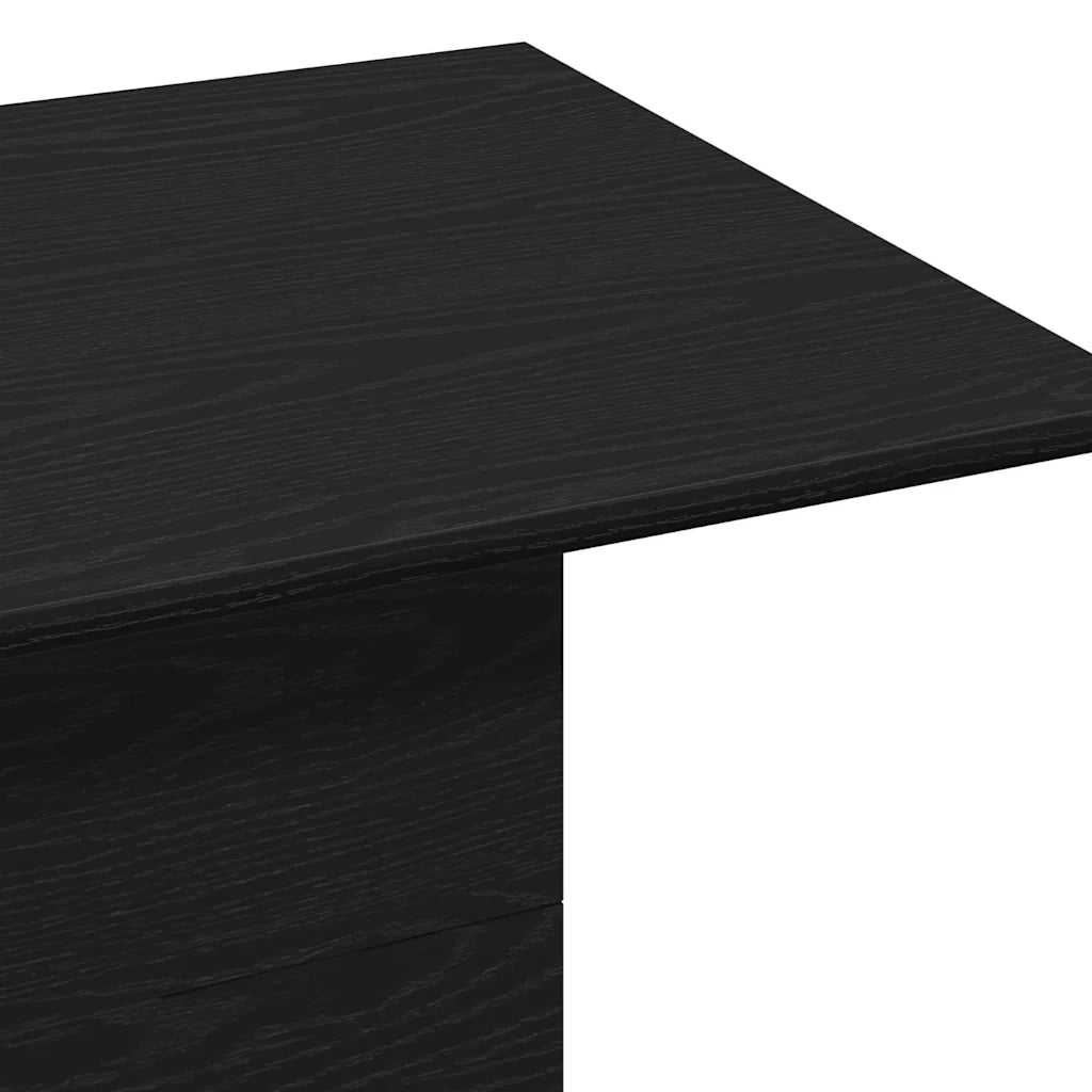 Tavolino da salotto Rovere Nero 55,5 x 55,5 x 40 cm 862717
