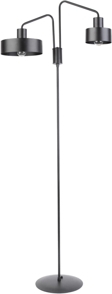 Lampada da terra Jumbo nera moderna E27 15W Sigma Lighting