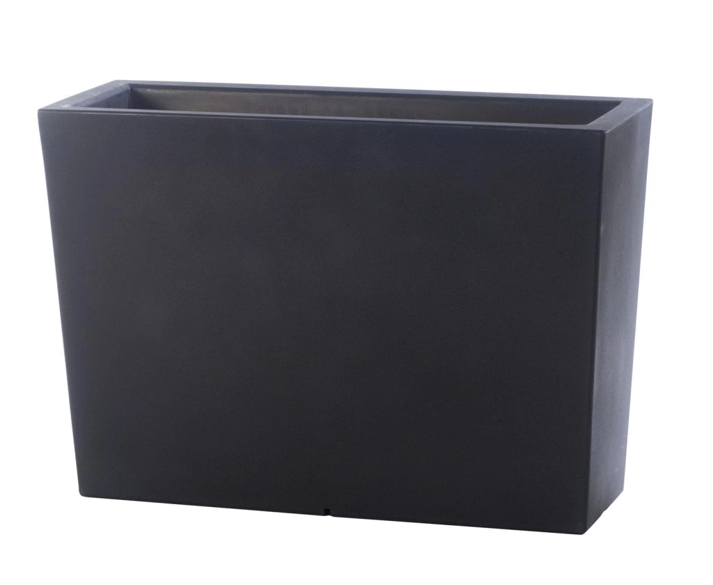 Cheonda - Teraplast Schio Cassa Blumenkasten, 50 cm, aus 100% Kunststoff, Cappuccino