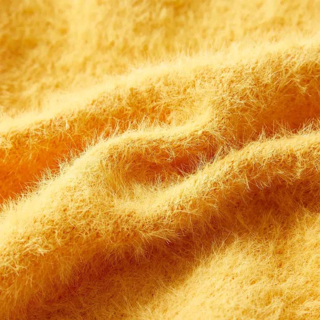 Maglione per Bambini Lavorato a Maglia Ocra 116
