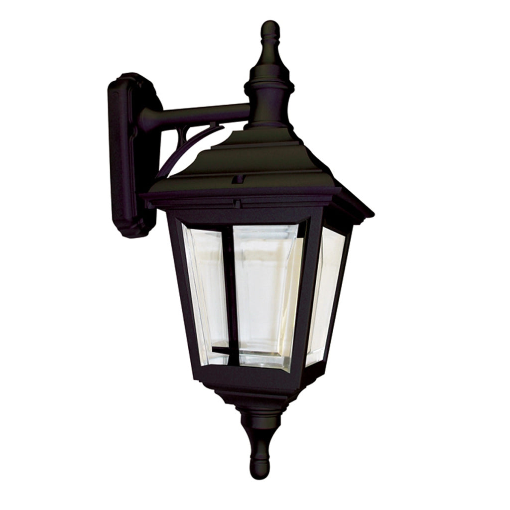 Applique esterna nera Kerry Elstead 1xE27 60W IP44