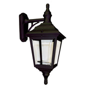 Applique esterna nera Kerry Elstead 1xE27 60W IP44