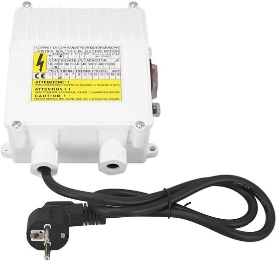 Controller per pompe di circolazione - Termoregolazione - Comando esterno - Regolazione automatica del livello del liquido - Scatola in ABS resistente - Controllore per pompe di circolazione