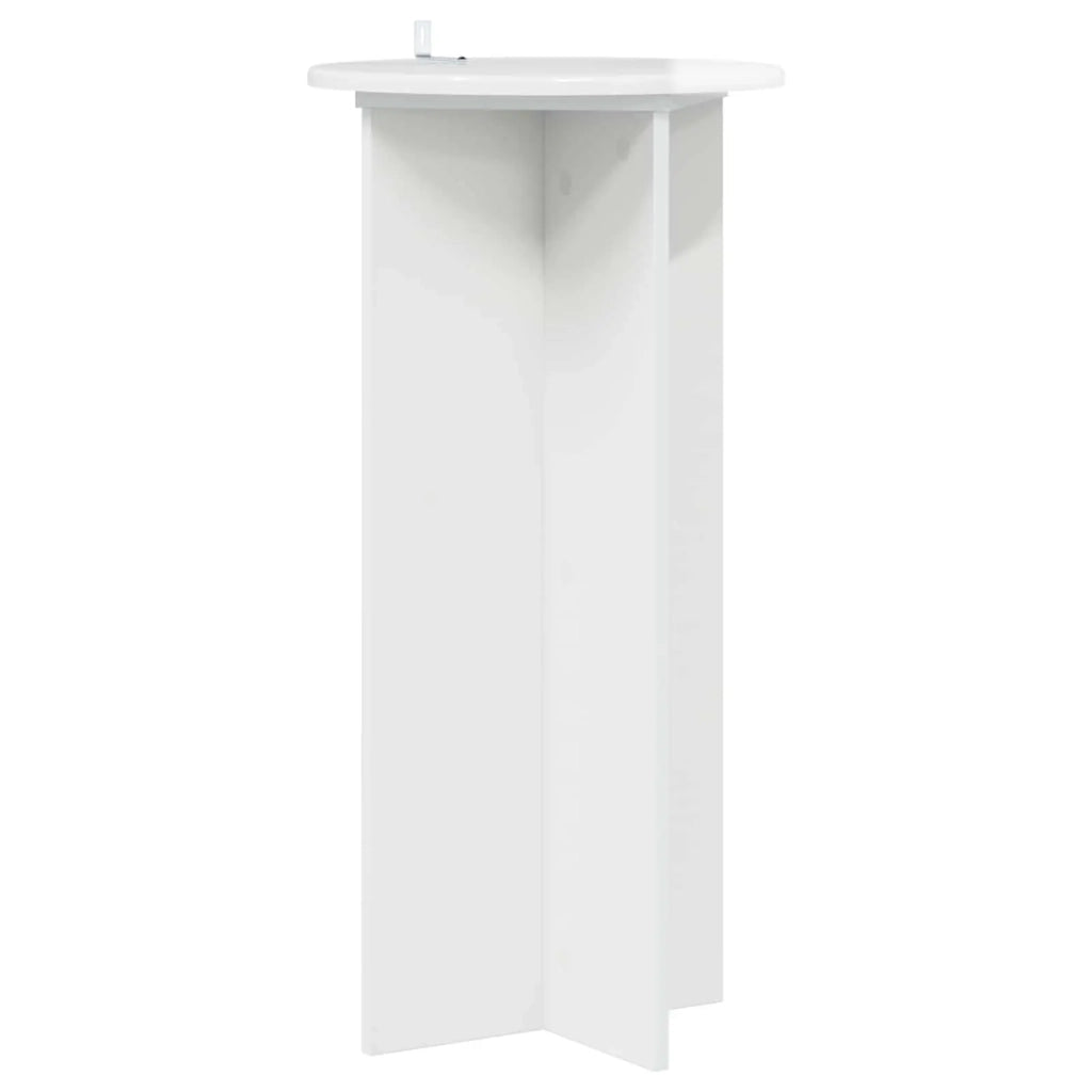 Supporto per piante | Sostegno per piante 2 pz Bianco Lucido 40 x 40 x 80 cm
