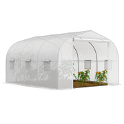 Serra a Tunnel ¨C Minimal ¨C Bianco Acciaio PE 3.5x3x2 m