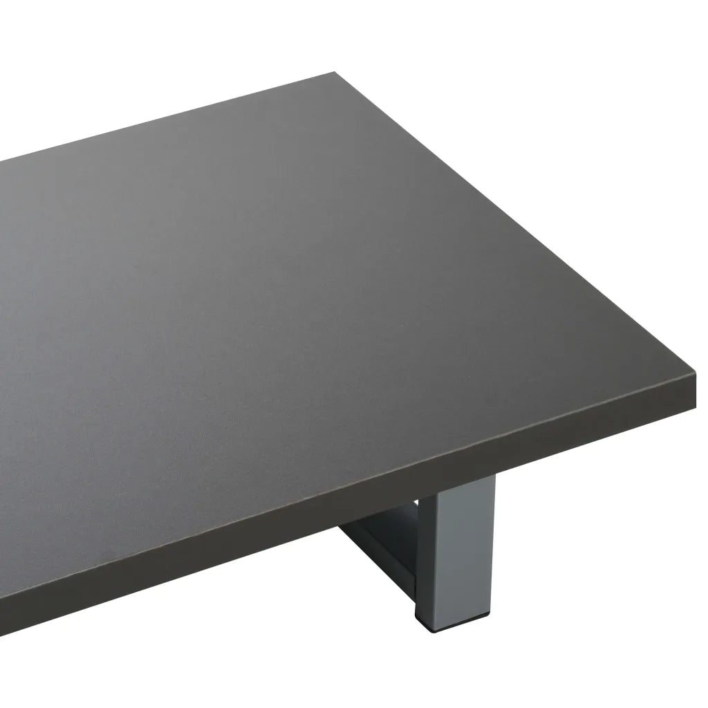 Set Mobili da Bagno | Armadio da bagno 2 pz Ceramica Grigio