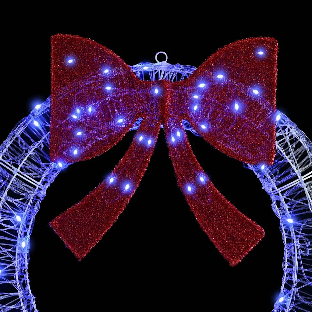Ghirlanda con 150 LED Blu 120 cm Acrilico CFW3326138