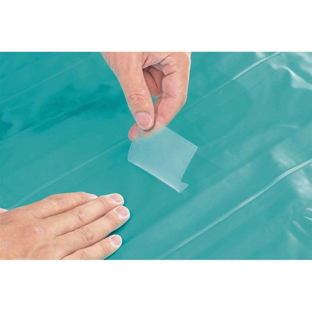 Trade Shop - Kit 10pz Toppe Di Riparazione Autoadesive Per Piscine Resistenti All'acqua 62091 -