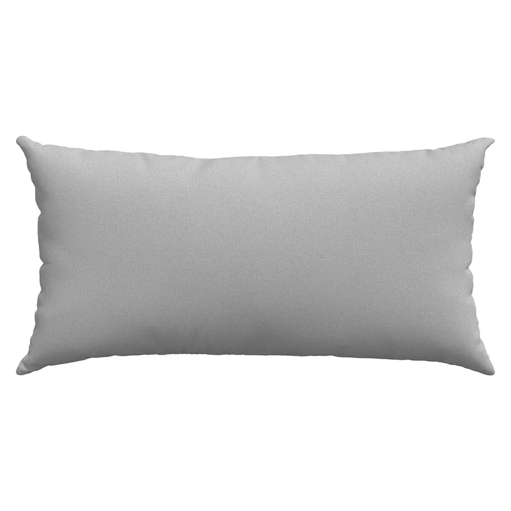 Cuscini da Divano 2 pcs Grigio Nuvola 80 x 40 cm Tessuto 42013709