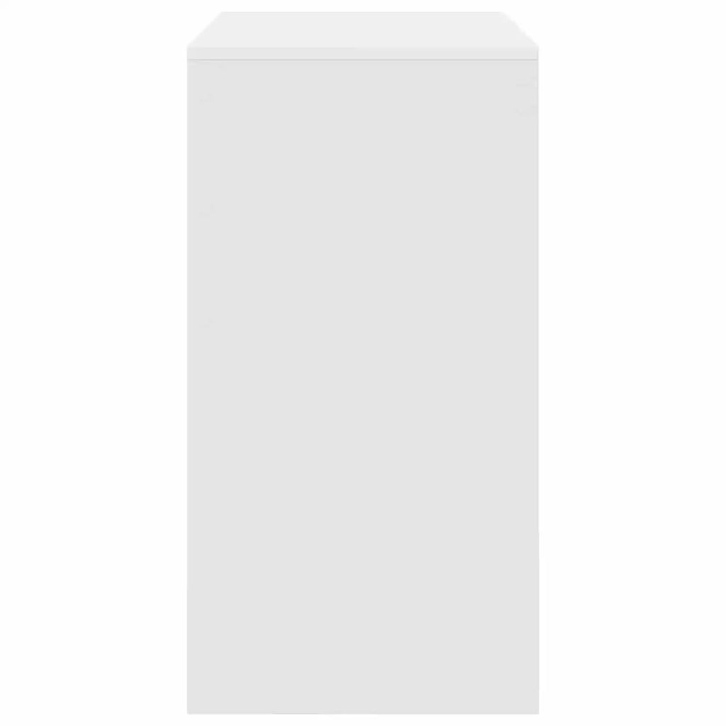 Scrivania | Tavolo da Ufficio Bianco 80 x 40 x 76 cm
