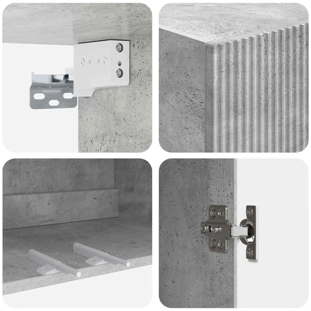 Mobiletto a muro 59 x 31 x 60 cm Legno ingegnerizzato 898408