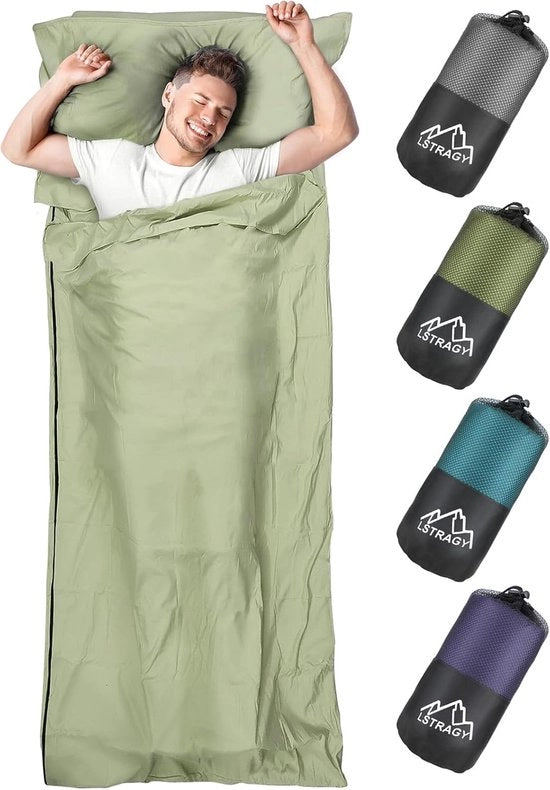 Zaino 2 in 1 per Backpacking - Microfibra - 95 x 220 cm