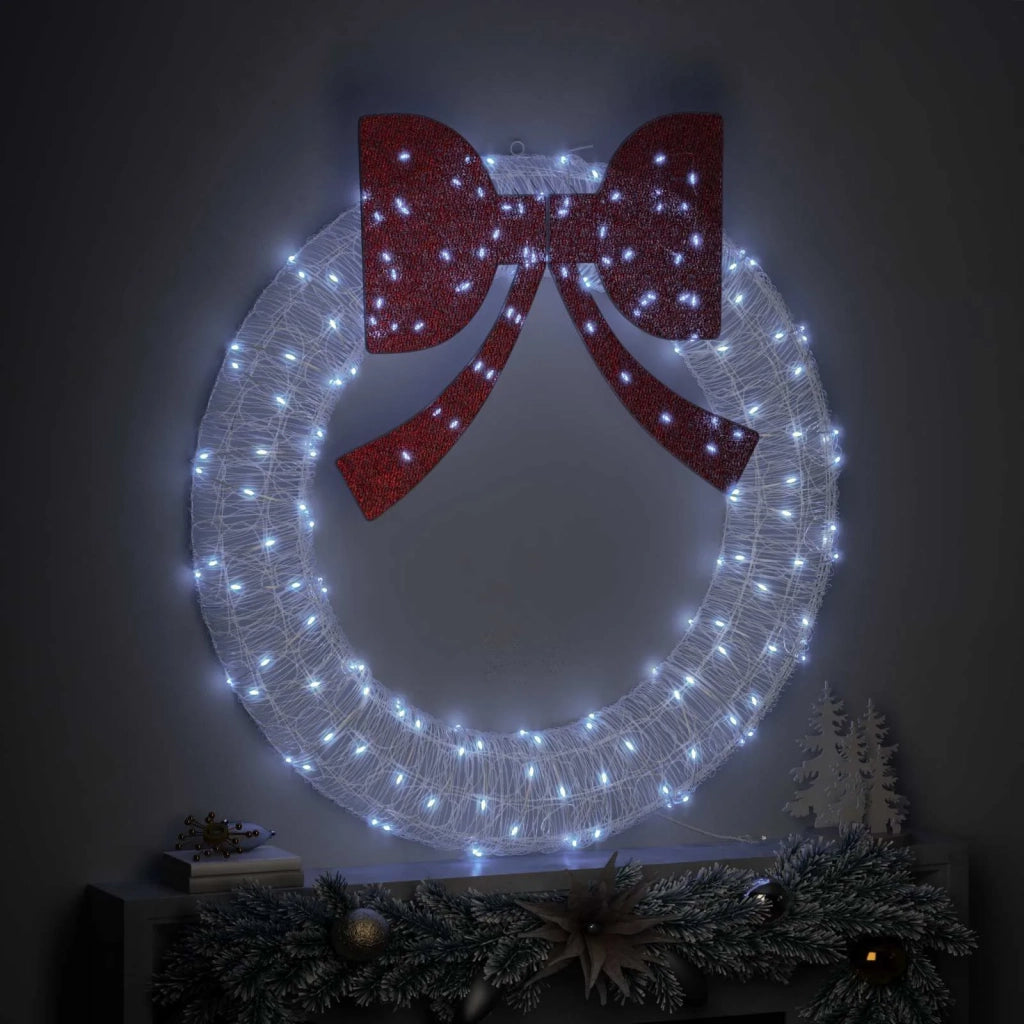 Ghirlanda con 150 LED Bianco freddo 120 cm Acrilico 42019130