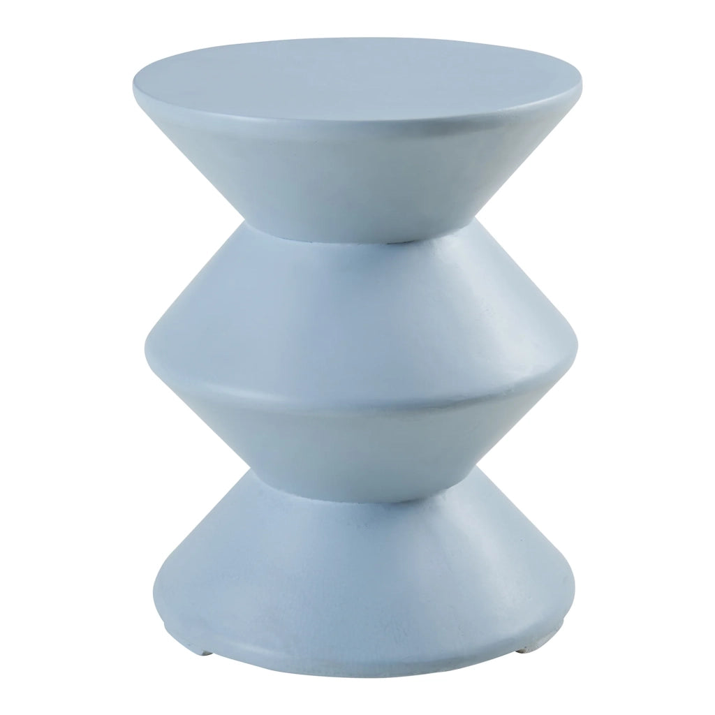 Tavolino laterale 47 x 37 cm azzurro 03_0010920