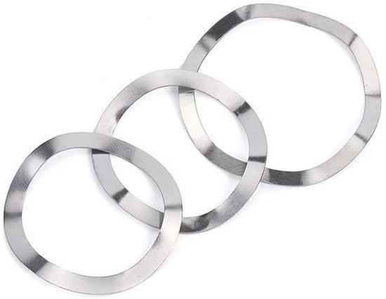 Fascette di compressione in acciaio inossidabile - anelli di guaina per onde - dischi di assorbimento M16x21x0.3mm - 40 pezzi - duratoio e resistente alla corrosione - dischi di bloccaggio