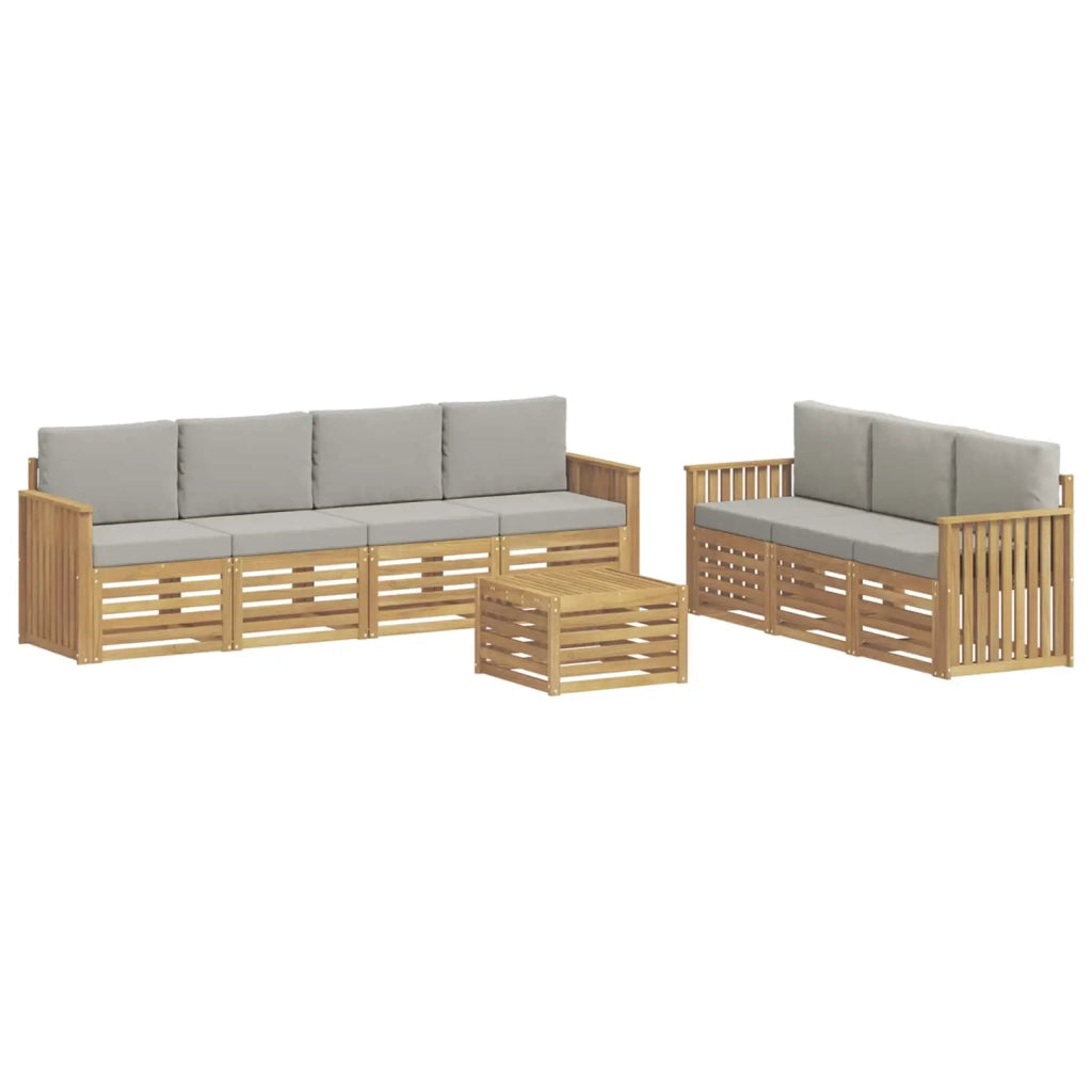 Set divani Legno di Acacia Massello 3391511